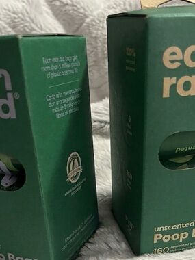 Earth Rated Eco-friendly Unscented & Lavender scented Poop Bag Rolls - Green